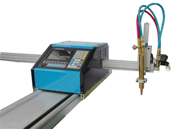 Gantry CNC-snijmachine met zowel vlam- als plasmatoorts