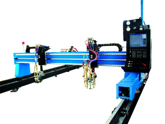 Draagbare CNC Plasmasnijmachine en Automatische Gas Snijmachine met Staalspoor