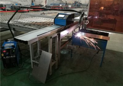 China fabrikant Computer gestuurde CNC plasmasnijder te gebruiken voor gesneden aluminium roestvrij staal / ijzer / metaal