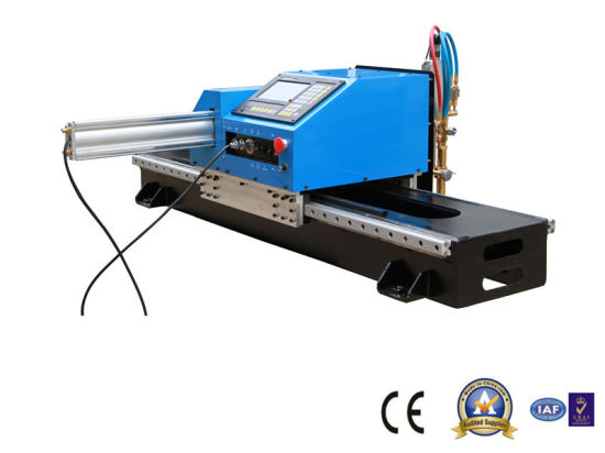 Veel gebruikte plasma en lasersnijden rookafvoer plasma cnc snijmachine