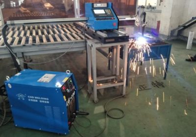 Draagbare CNC vlamplasma snijmachine voor roestvrij staal en goedkope onderdelen