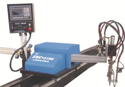 Efficiënte plasmatoorts en plasma-cnc-snijmachine voor een enkel metalen bed